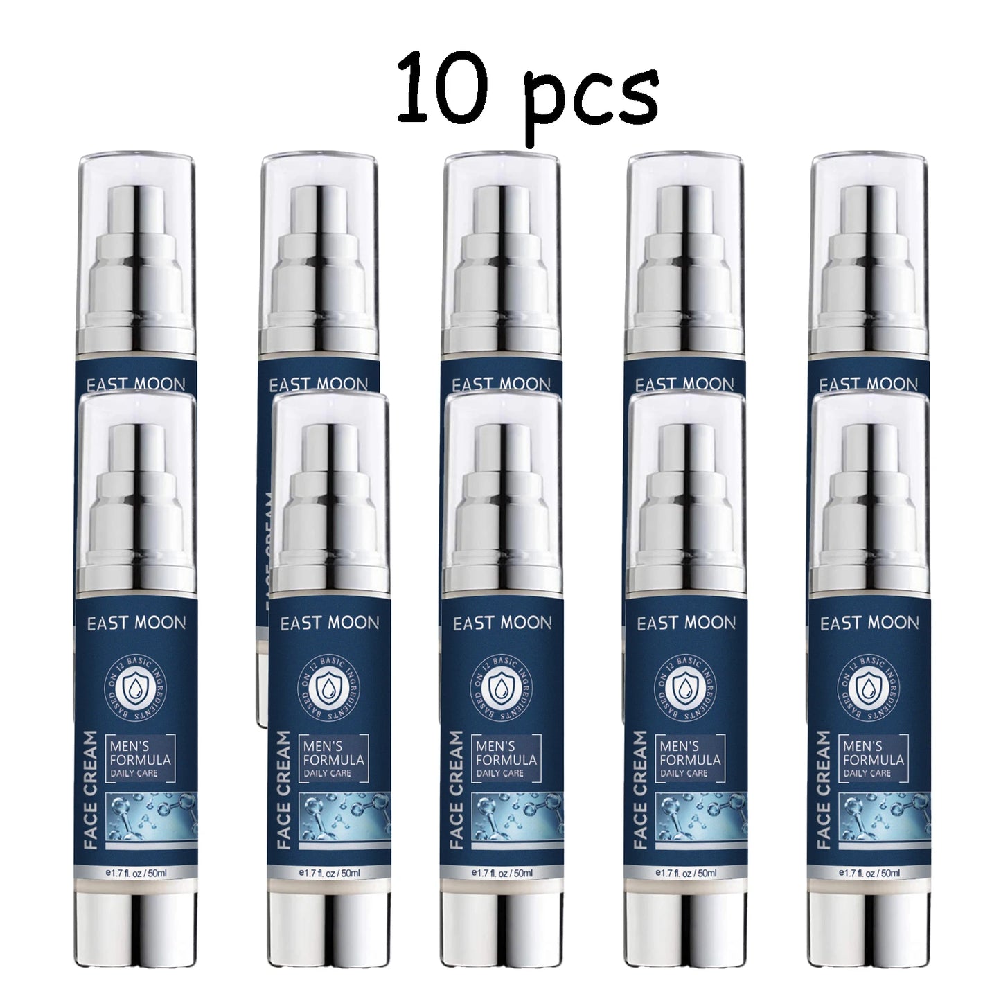 Men's 6-in-1 Face Cream | 50ml | Lightweight Daily Moisturizer | Non-Greasy Formula