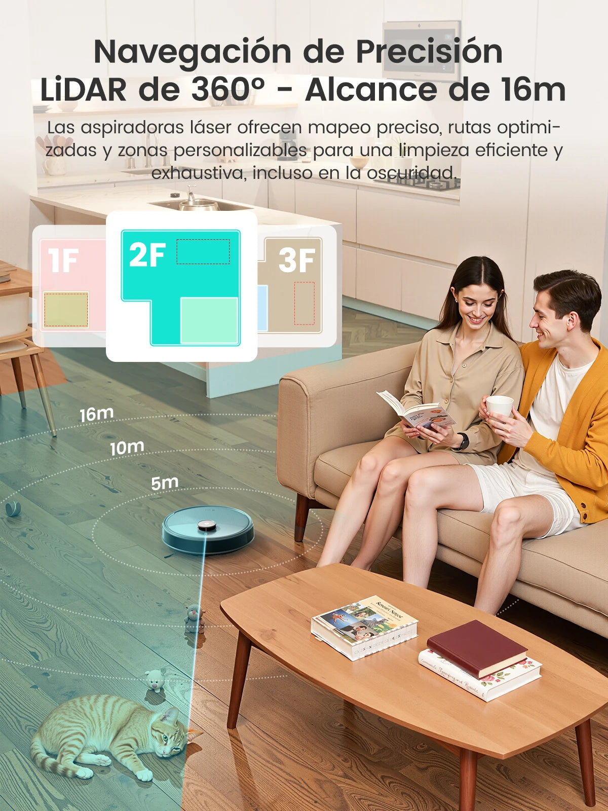 Lefant M3 Max Robot Vacuum & Mop | 20000Pa Suction | Dual Spinning Mop | Auto Mop Washing System