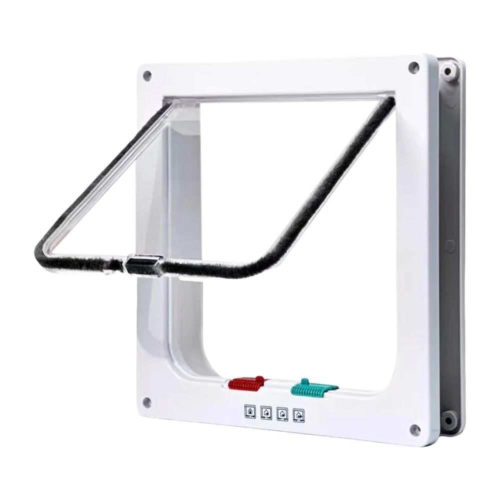 PawPass™ 4-Way Locking Pet Door – Safe & Convenient Pet Access