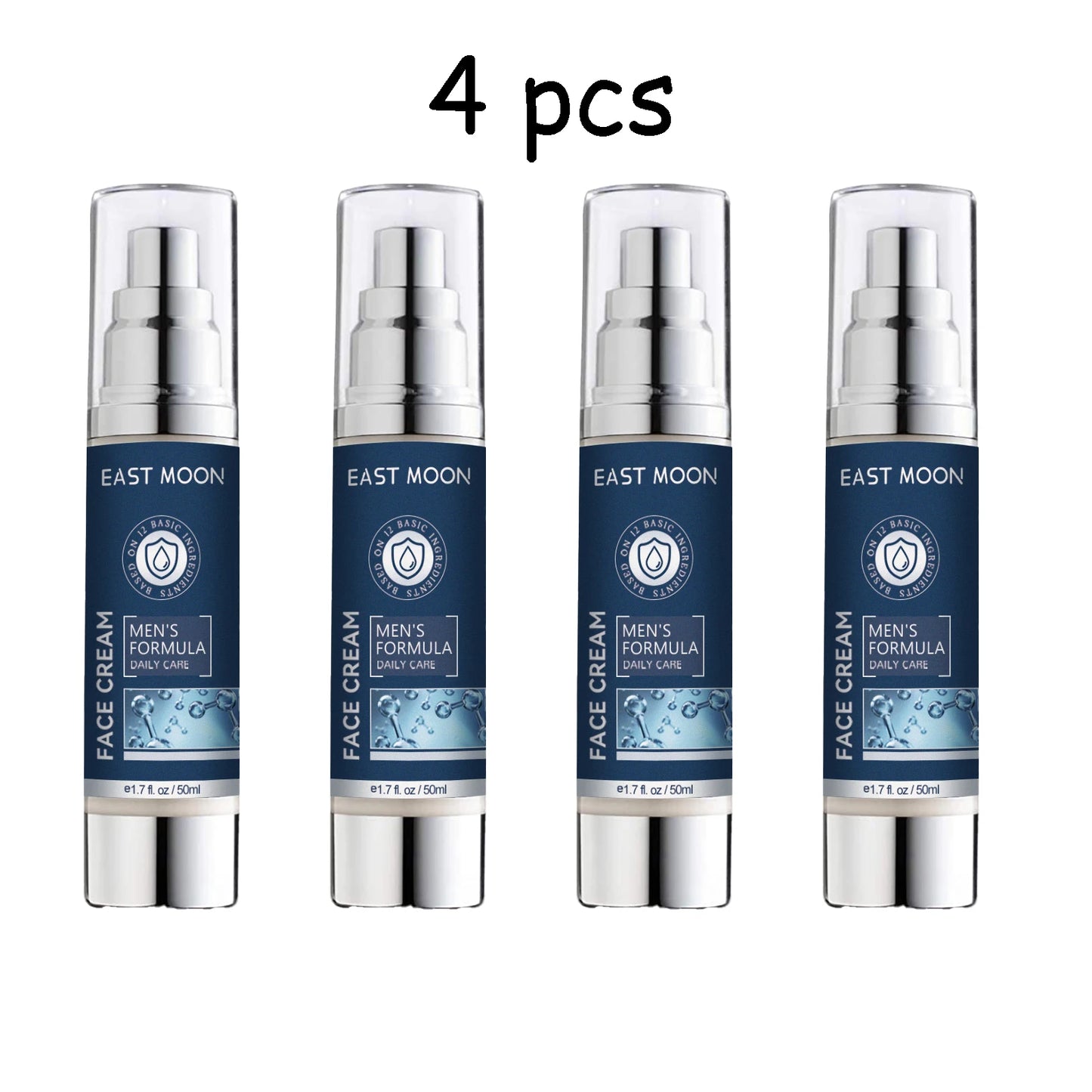 Men's 6-in-1 Face Cream | 50ml | Lightweight Daily Moisturizer | Non-Greasy Formula