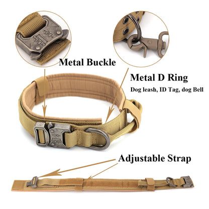 Take Control of Every Walk! Tactical Dog Collar & Leash Set