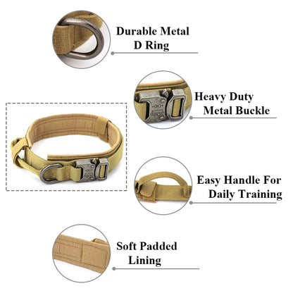 Take Control of Every Walk! Tactical Dog Collar & Leash Set