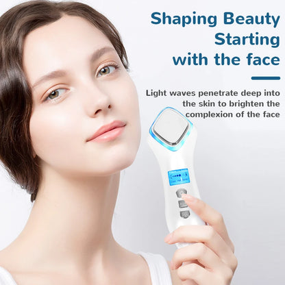 GlowFusion™ Hot & Cold Facial Care Device – LED Light & Sonic Massage