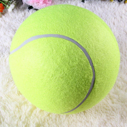 PawPlay™ Giant Tennis Ball – Interactive Outdoor Dog Toy