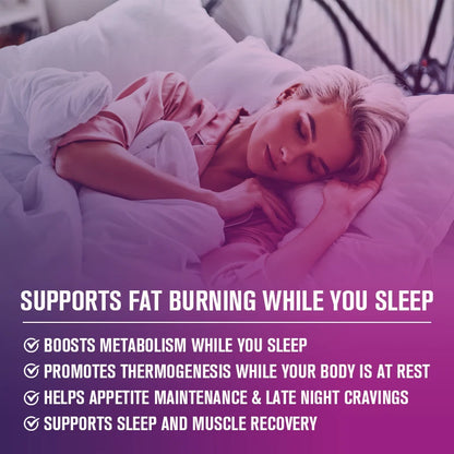 BEWORTHS Nighttime Wellness Capsules | 120 Count | Weight Management Support Formula