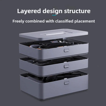 Portable Hand Tool Set | Multifunction Repair Kit | Durable Storage Case | Home & Professional Use