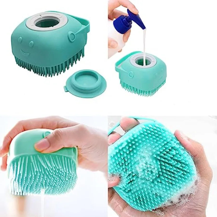 10-Piece Cat & Dog Grooming Set | Self-Cleaning Deshedding Brush, Bath Brush, Massage Glove, Nail Clipper & Flea Comb