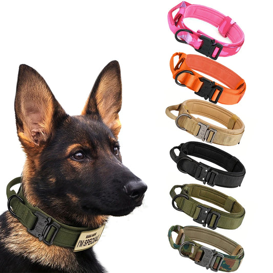 Take Control of Every Walk! Tactical Dog Collar & Leash Set