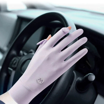 SunShield™ Women’s UV Protection Gloves – Cooling Outdoor Collection