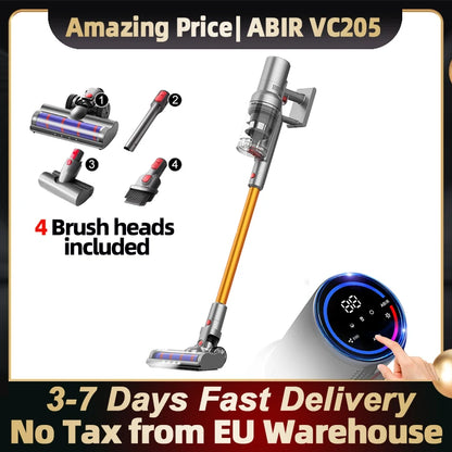 ABIR VC205 Smart Cordless Vacuum – Premium Home Cleaning Series