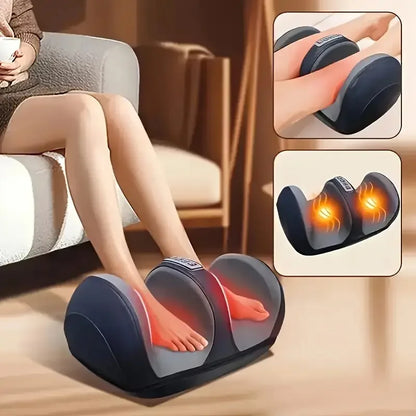 Electric Foot Massager | Ergonomic Design | Rotating Kneading Massage for Feet and Legs