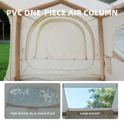 Inflatable Camping & SUV Tent – Waterproof Easy-Setup Air Tent for 4–8 People