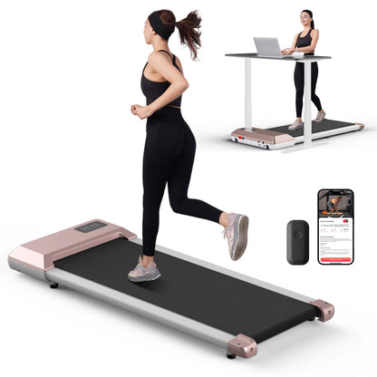 2-in-1 Folding Treadmill for Home Use, 2.5HP Walking and Running Machine with LCD Display, 300 lb Weight Capacity for Indoor Fitness and Exercise