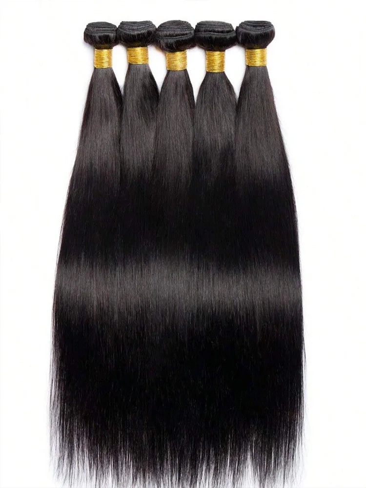 100% Human Hair • Bone Straight • Soft & Silky • 42-Inch Length
