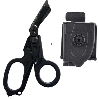 Tactical Medical Scissor Emergency Rescue Shear First Aid Kit Raptor Scissors Foldable Plier Outdoor Survival EDC Tool Gear