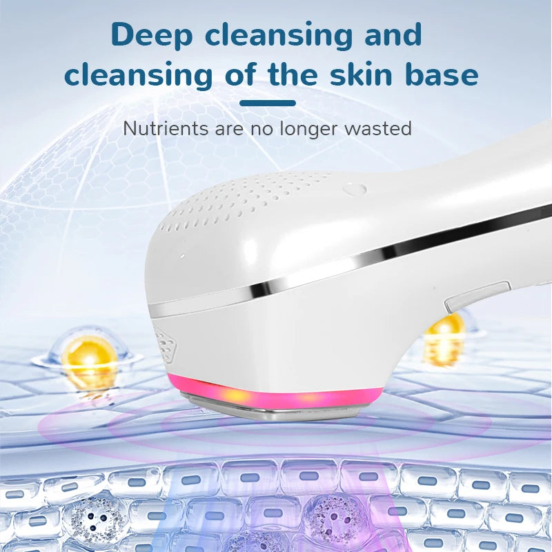 GlowFusion™ Hot & Cold Facial Care Device – LED Light & Sonic Massage
