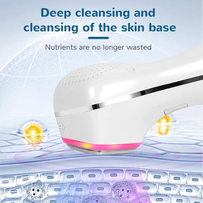 GlowFusion™ Hot & Cold Facial Care Device – LED Light & Sonic Massage