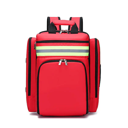 Disaster Relief Backpack Emergency First Aid Kit Bag, Large Capacity Survival Backpack with Classified Storage Organizer for Medical Supplies, Outdoor Rescue, Travel and Emergency Preparedness
