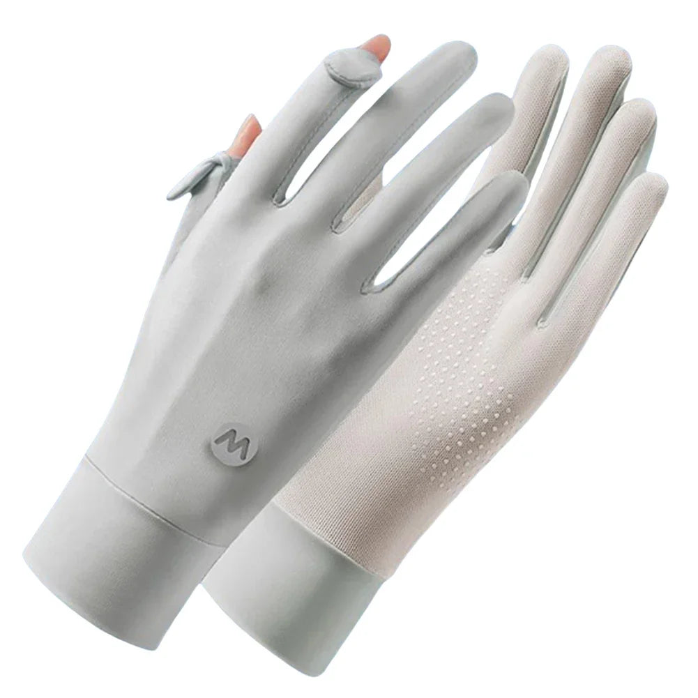 SunShield™ Women’s UV Protection Gloves – Cooling Outdoor Collection