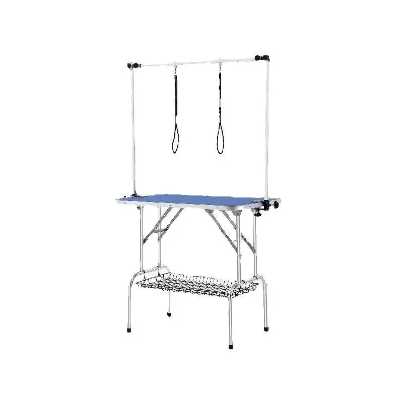 SucceBuy™ Professional Pet Grooming Station – Foldable Table with Dual Grooming Arms