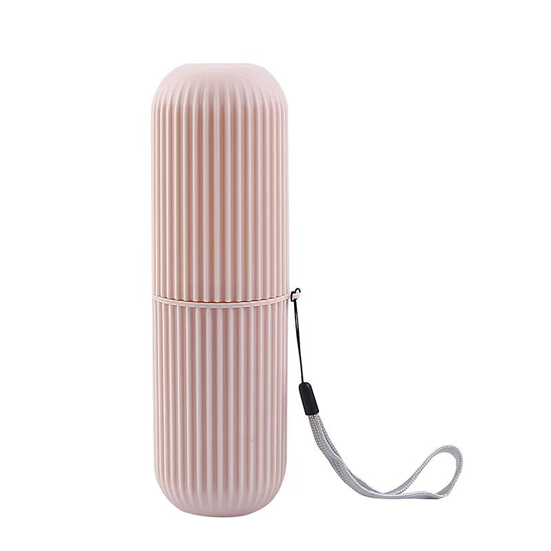 Portable Travel Toothbrush & Toothpaste Case | Hygienic Storage Box for Camping and Daily Use
