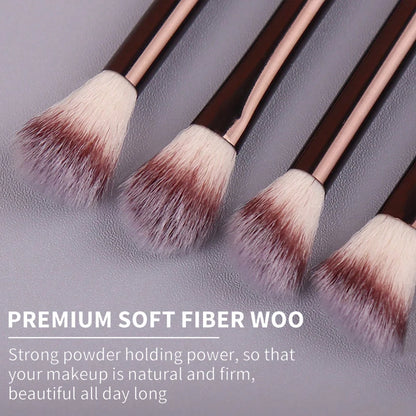 LuxeBlend™ 13-Piece Professional Makeup Brush Collection
