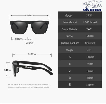 Okuma™ Polarized Performance Sunglasses – Outdoor Adventure Collection