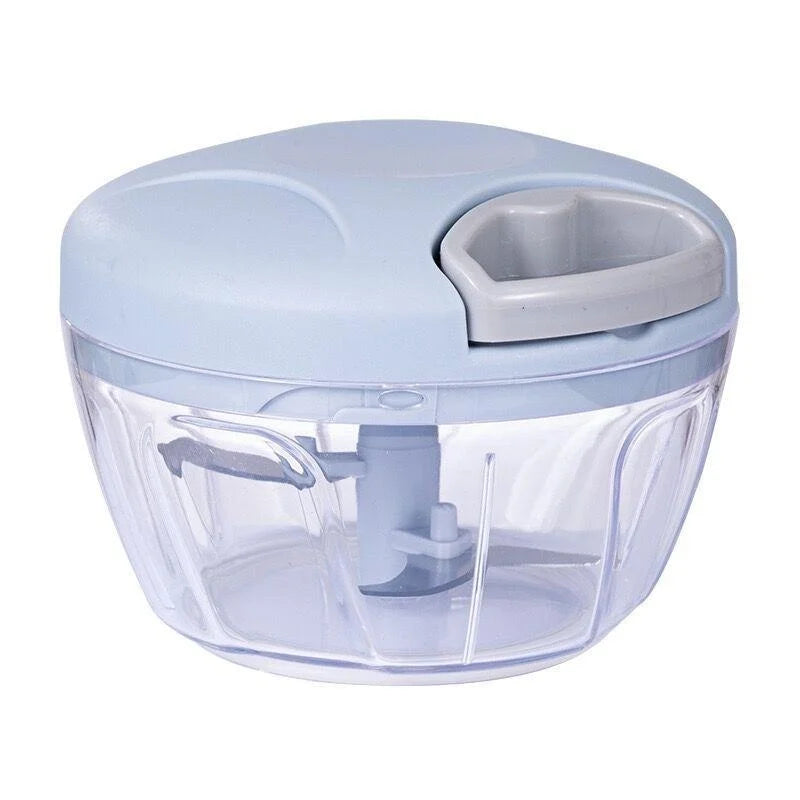 Manual Food Chopper, 500ml/900ml Hand-Pull Vegetable Cutter, Meat Mincer, Garlic Press & Onion Chopper for Everyday Kitchen Use