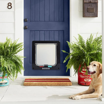 PawPass™ 4-Way Locking Pet Door – Safe & Convenient Pet Access