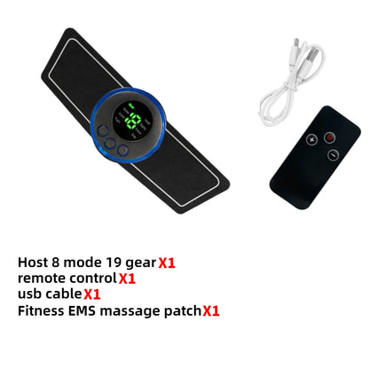 Wireless EMS Muscle Stimulator | Abs, Hip & Buttocks Trainer | Body Toning Fitness Massager