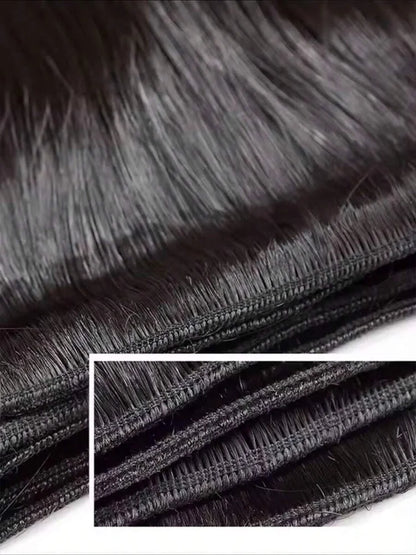 100% Human Hair • Bone Straight • Soft & Silky • 42-Inch Length