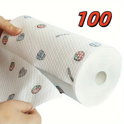 CleanEase™ Disposable Kitchen Cloth Roll – Multi-Purpose Cleaning Wipes