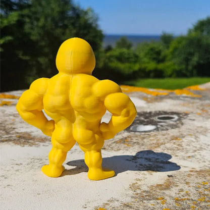 FlexDuck™ Decorative Muscle Duck Figurine – Fun & Unique Home Accent
