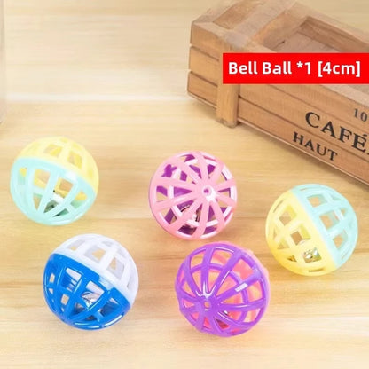 Indoor Cat Puzzle Toy, Felt Interactive Box with Ball, Exercise and Hunting Game Toy for Mental Stimulation and Activity