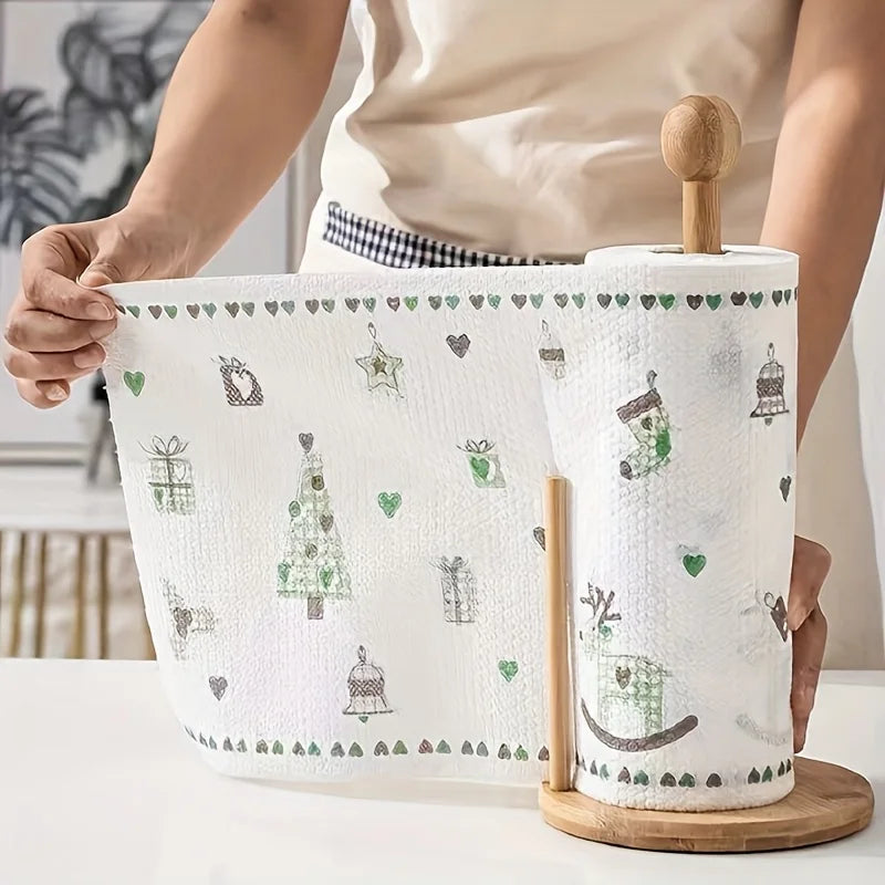 CleanEase™ Disposable Kitchen Cloth Roll – Multi-Purpose Cleaning Wipes