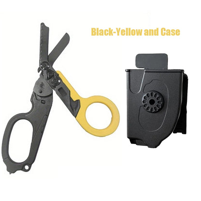 Tactical Medical Scissor Emergency Rescue Shear First Aid Kit Raptor Scissors Foldable Plier Outdoor Survival EDC Tool Gear