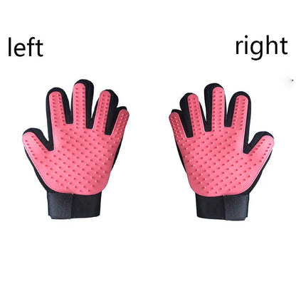 Pet Hair Removal Grooming Glove for Dogs and Cats, Deshedding Comb, Massage Brush, and Shedding Control Tool