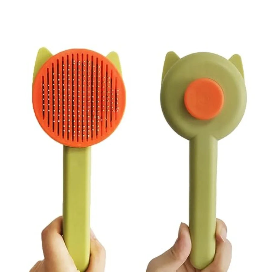 10-Piece Cat & Dog Grooming Set | Self-Cleaning Deshedding Brush, Bath Brush, Massage Glove, Nail Clipper & Flea Comb