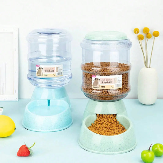 PawServe™ Automatic Pet Feeding Station – Food & Water Bowl Set