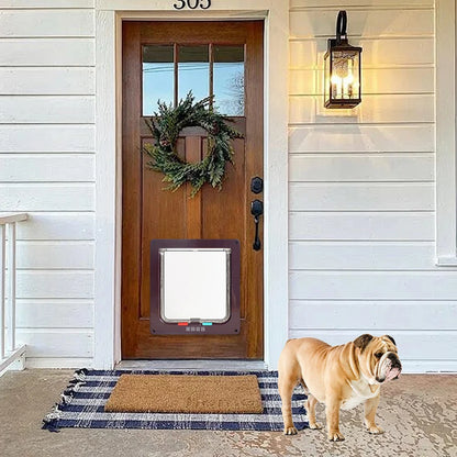 PawPass™ 4-Way Locking Pet Door – Safe & Convenient Pet Access