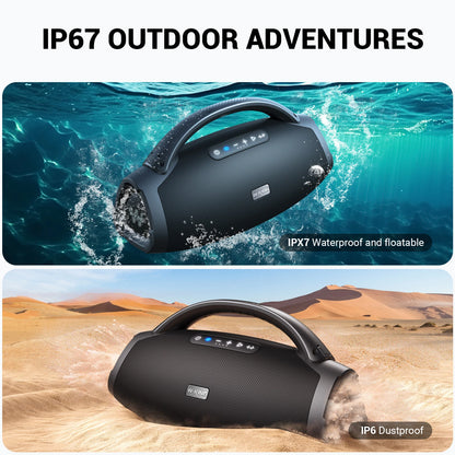 W-KING X20S™ Premium Bluetooth Party Speaker – Powerful Outdoor Sound