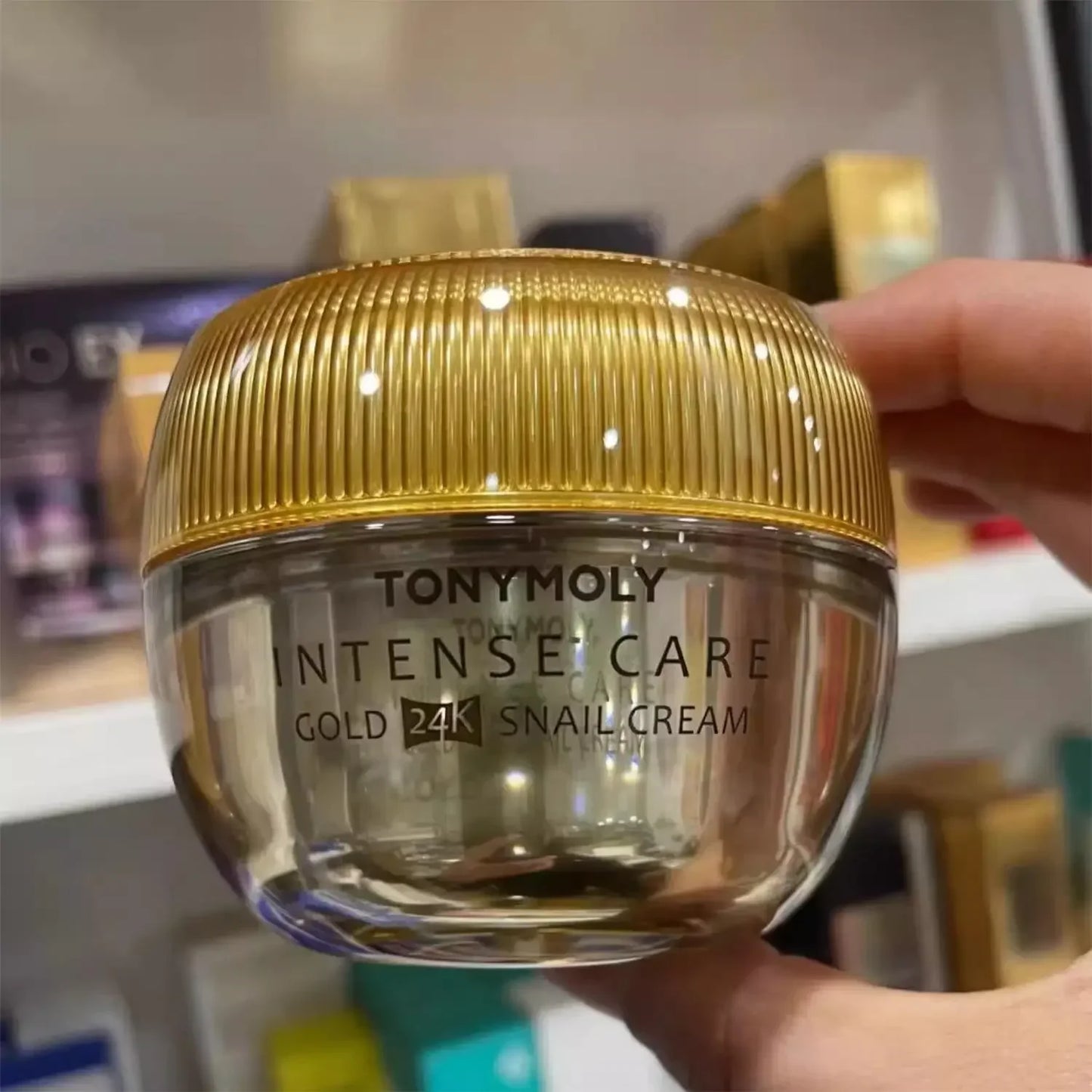 TONYMOLY 24K Gold Snail Face Cream – Luxury Korean Skincare