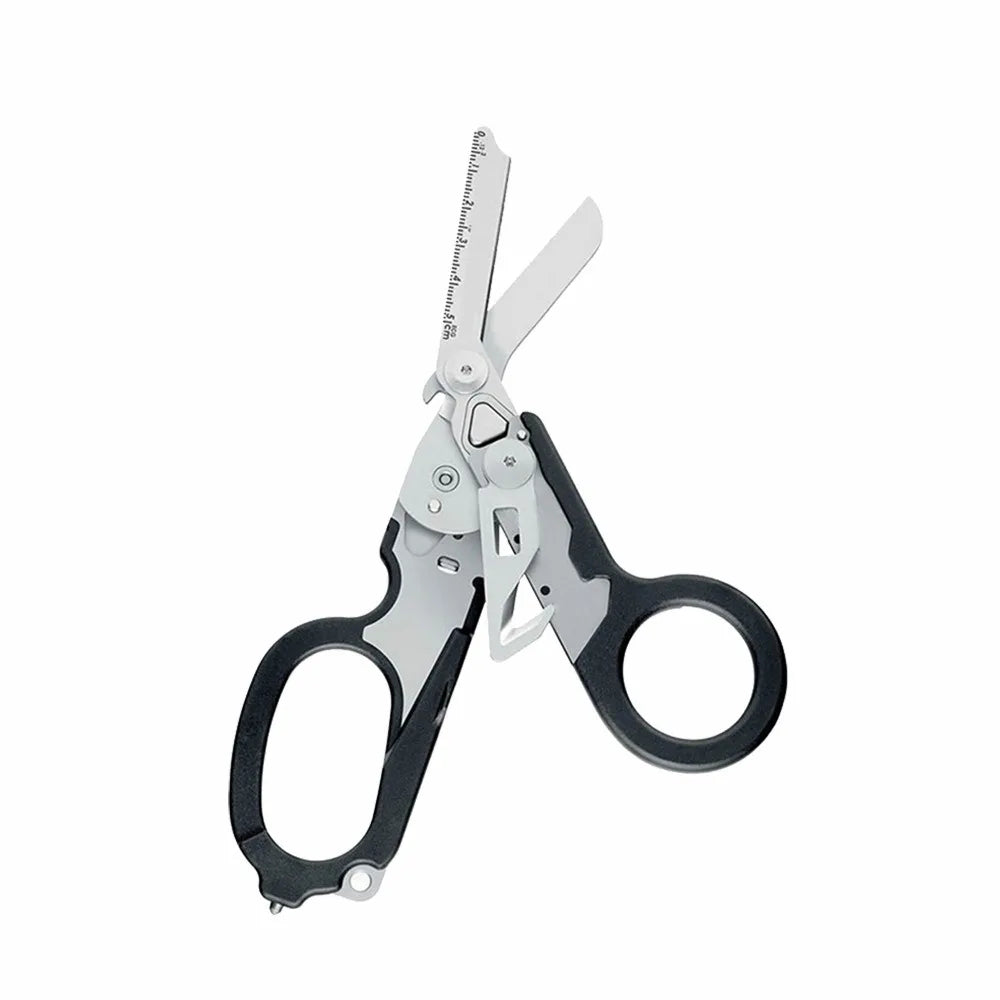 Tactical Medical Scissor Emergency Rescue Shear First Aid Kit Raptor Scissors Foldable Plier Outdoor Survival EDC Tool Gear