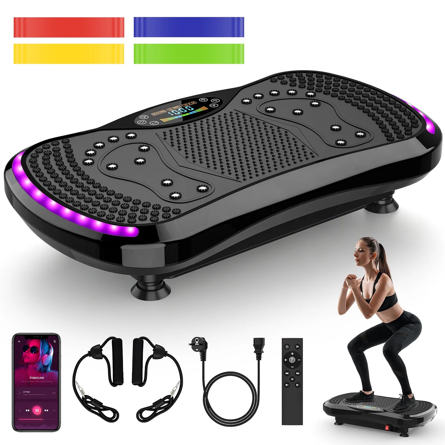 VibeFit™ Whole Body Vibration Platform – Smart Home Fitness System
