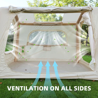 Inflatable Camping & SUV Tent – Waterproof Easy-Setup Air Tent for 4–8 People