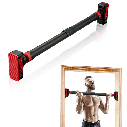Adjustable Doorway Pull-Up Bar | 69–92 cm Fit Range | Built-In Level Gauge | 200 kg Capacity