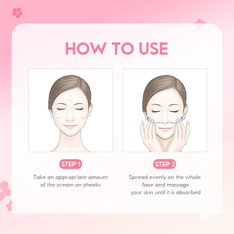 SakuraGlow™ Brightening Facial Cream – Daily Hydration & Radiance Care
