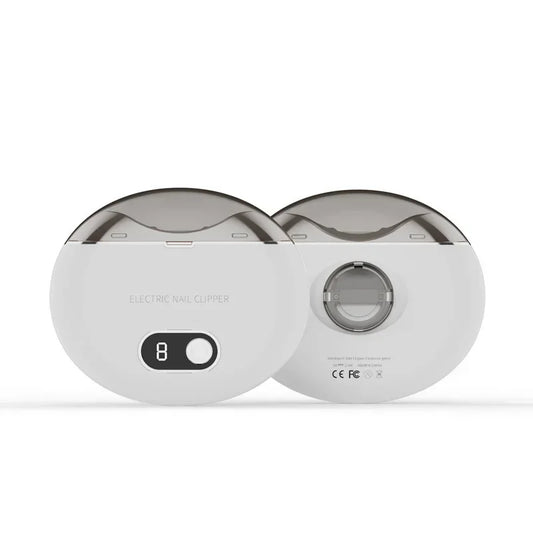 Rechargeable Electric Nail Trimmer | Mini Automatic Nail Clipper | Portable Nail Care Device for Home Use