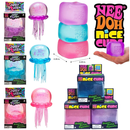 SquishZen™ Jelly Cube Fidget Toy – Ultra-Soft Sensory Stress Reliever