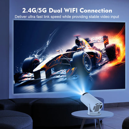 Magcubic HY300 Pro Portable Smart Projector | Native 720P HD | Android 14 | Bluetooth 5.4 | Home & Outdoor Entertainment